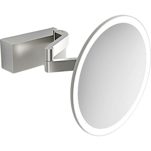 Decor Walther Увеличително козметично огледалце x5 Vision стенно цвят стомана мат (0123176)