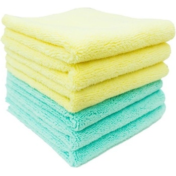 Purestar Two Face Buffing Towel Yellow/Mint