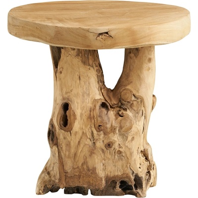 House Nordic Кръгла странична масичка от масивно тиково дърво ø 40 cm Palena - House Nordic (1601100)