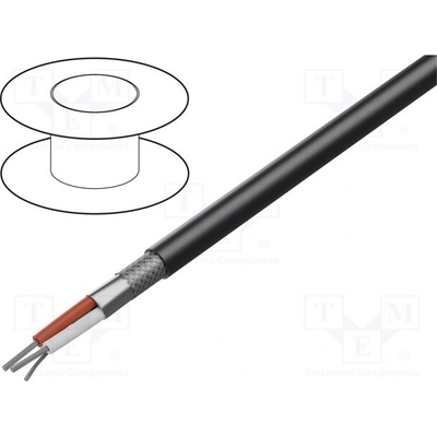 Bitner LP0214 Vodič: DMX BiTsound® 1x2x0,25mm2 lanko 110Ω černá 6mm PVC