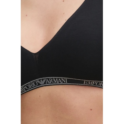 Emporio Armani Underwear Сутиен Emporio Armani Underwear в черно с изчистен дизайн EW000435 AF10889 (EW000435.AF10889)