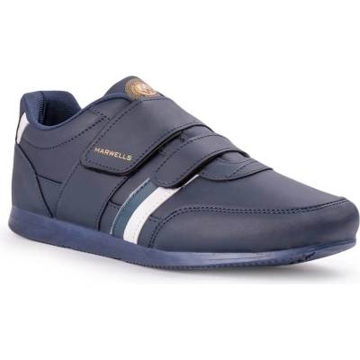 Marwells Мъжки кожени обувки - Тъмносини 20210835571 (334136_Тъмносин)