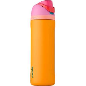 owala FreeSip Insulated Stainless Steel Drinking Bottle with Straw, 710ml - BPA Free, Ideal for Sports, Fitness, Outdoor and Travel, Tropical - C05131 (C05131)
