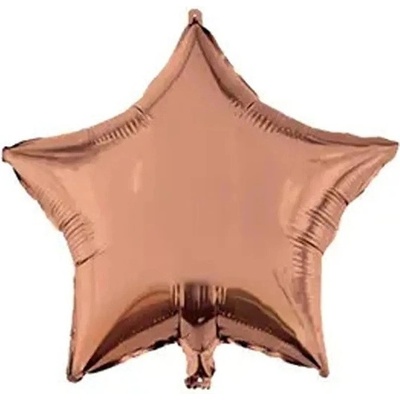 Procos Balónek fóliový hvězda rose gold 46 cm