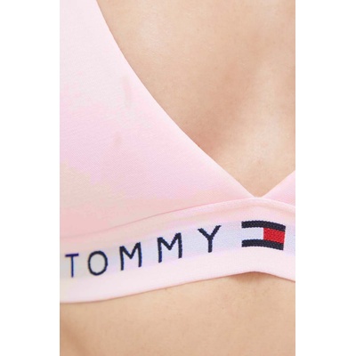 Tommy Hilfiger Сутиен Tommy Hilfiger в розово с изчистен дизайн UW0UW04144 (UW0UW04144.PPYX)