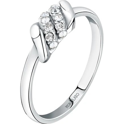 Morellato Ocelový prsten s krystaly Torchon SAWZ14