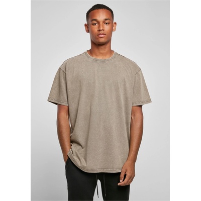 Build Your Brand pánske tričko BY189 dark khaki