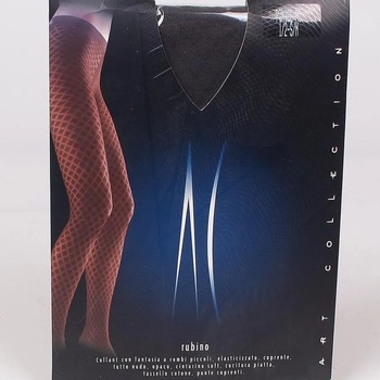 Image 1 of Дамски чорапогащник в цвят pomice с малки фигури