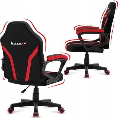 Huzaro Ranger 1.0 čierno-červené
