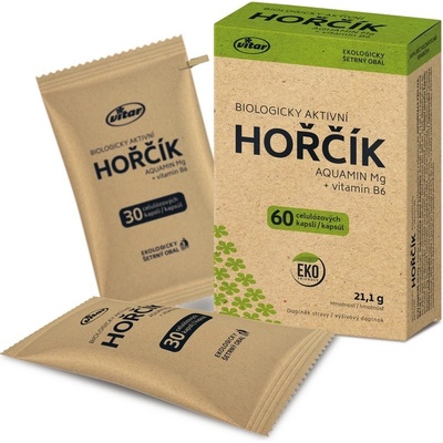 Vitar Hořčík Aquamin EKO 60 kapsúl