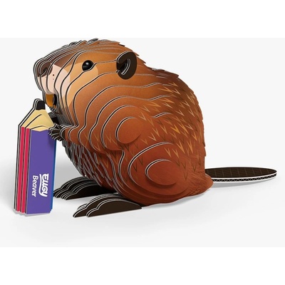 dodoland 3d модел за сглобяване eugy - Бобър (eugy127)