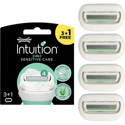 Wilkinson Intuition Sensitive Care Aloe + 4 ks hlavic
