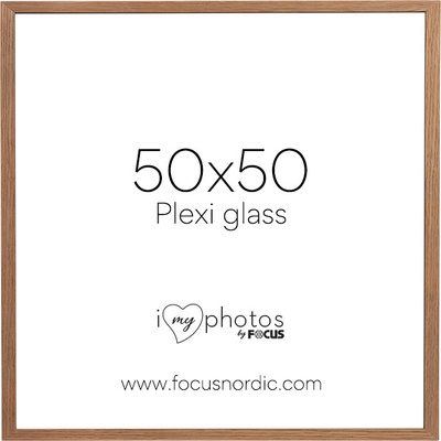 Focus Soul Oak veneer 50X50 Plexi