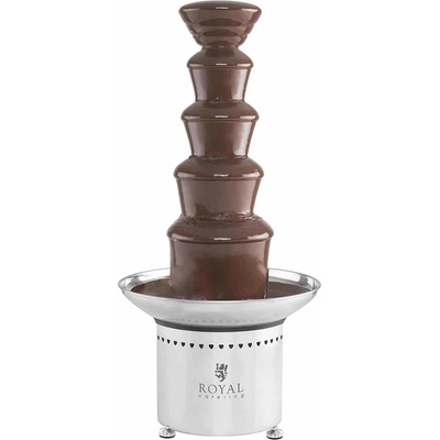 Royal Catering Уред за шоколадов фонтан - 5 нива - 6 кг (rccf-65w4)