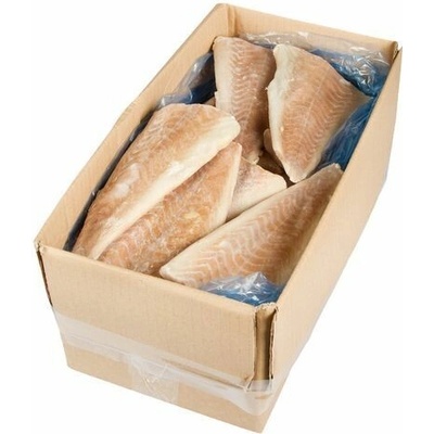 Mrazená Treska tmavá chvostové porcie 4,5kg/5kg gl.10%