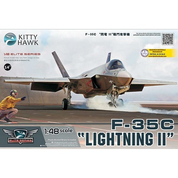 KITTY HAWK Plastový model lietadlo KH80102 F-35B Lightning II Version 2 1:48