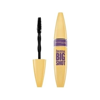 Maybelline Colossal Big Shot Noir riasenka pre predĺženie a natočenie rias Very Black 9 ml