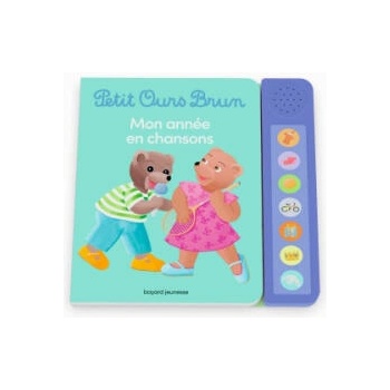 Image 1 of Livre sonore Petit Ours Brun - Mon année en chansons | Marie Aubinais