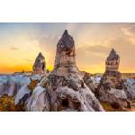 DIMEX ART Флизелинов фототапет скали при залез слънце 375 x 250 см