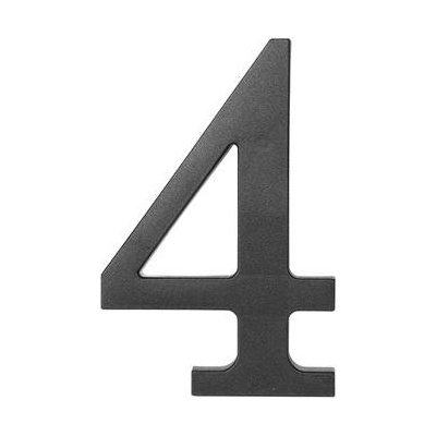 Domovní číslo - 4