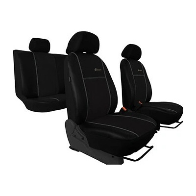 Autopoťah Pok-ter HONDA HRV II (2015-2018) Exclusive Alcantara (Alcantara-koža)-čierne