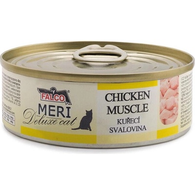 Sokol Falco Cat Meri Deluxe kuraciecí svalovina bez kosti 100 g