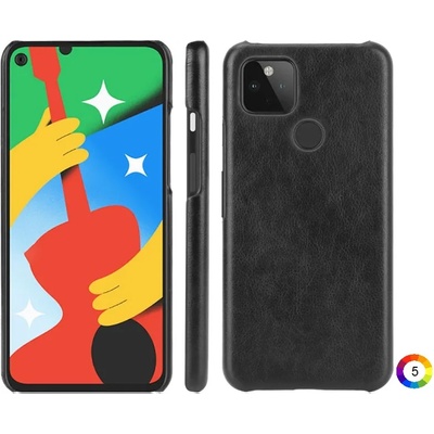 Google Pixel 4a 5G Удароустойчив Кожен Калъф и Протектор