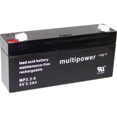 multipower MP3,3-6 6V 3.3Ah