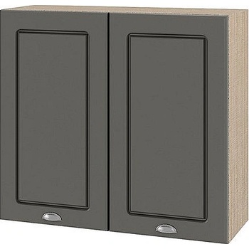 Image 1 of ИРИМ Горен кухненски шкаф Сити МФ-Цимент мат-06-4 80 см