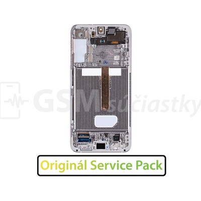 LCD Displej + Dotykové sklo + Rám Samsung Galaxy S22 Plus, S906B - originál
