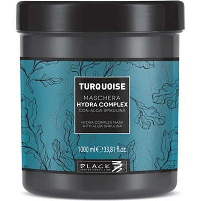 Black Professional Turquoise Hydra Complex Hydrating Mask 1000 ml