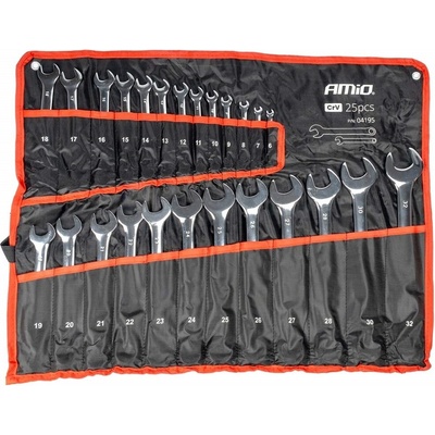 AMiO sada kombinovaných klíčů 6-32mm 25ks 04195