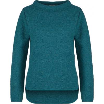 Reiff Дамски вълнен пуловер Reiff Women's Krepp-Pulli Frieda Wool jumper - Emerald (105-2619-0312)