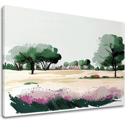 Krajinka na plátne Svet rozprávkových farieb - 40x50 cm