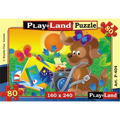 Play Land Пъзел Куче 80 елемента