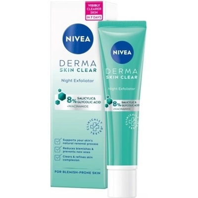 Nivea Face Derma Activate Exfoliator 40 ml