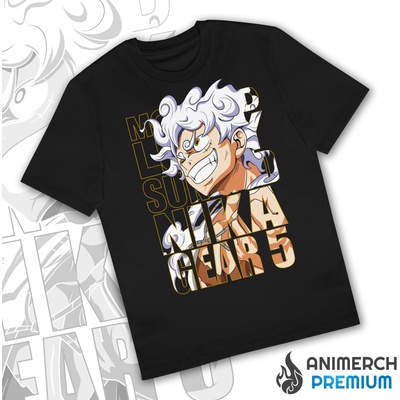One Piece Tričko Monkey D. Luffy Gear 5 PREMIUM