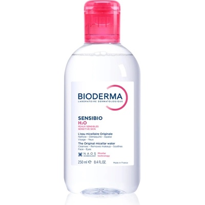 BIODERMA Sensibio H2O мицеларна вода за чувствителна кожа на лицето 250ml