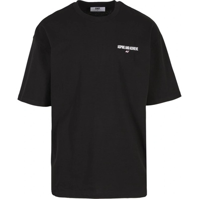 DEF pánské triko DFTS258 JET BLACK