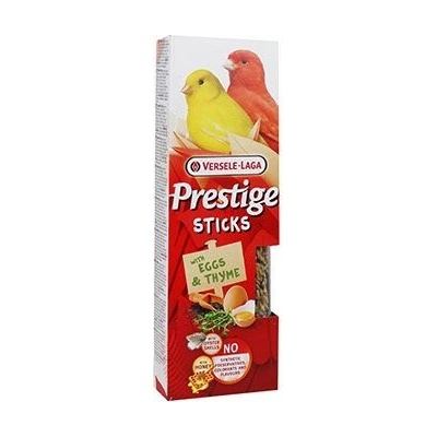 VL Prestige Sticks pro kanáry Eggs&Thyme 2 x 30 g