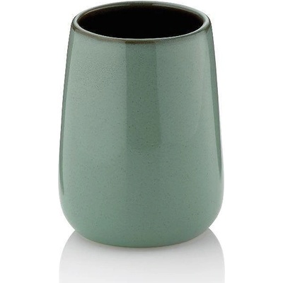 KELA Керамична поставка за четки за зъби KELA Liana, зелена (1028)