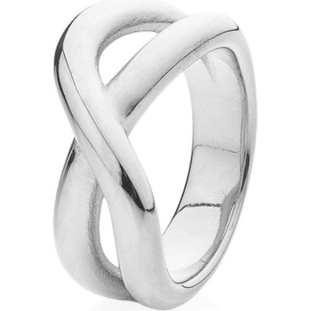 Franco Bene Double cross prsten stříbrný 372