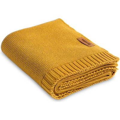 Sensillo Одеяло От Бамбук И Памук Горчица 100x80см (SILLO-4332)
