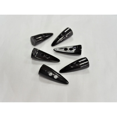 Plastový gombík roh / 3,5x1,4cm