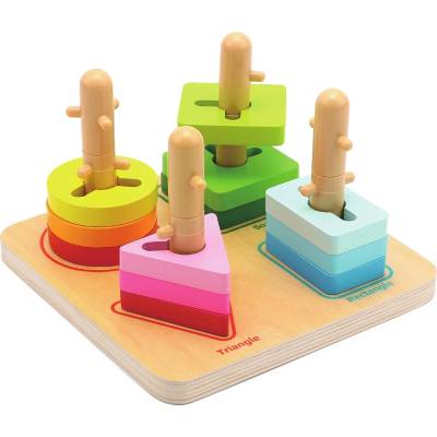 2Kids Toys Rozmiestňovanie geometrických tvarov