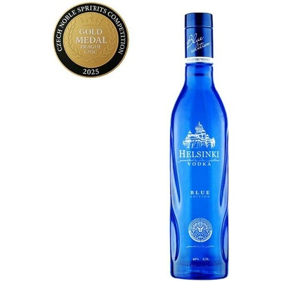 Helsinki Vodka Blue Edition 40% 0,5 l (holá láhev)
