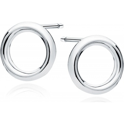 Lafira stříbrné náušnice Simply Circle Z1932