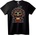 NOONEBRAND Тениска Ацтекски Черепен Крал - XS, Black
