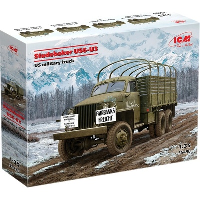 ICM Studebaker US6-U3 US military truck 1:35