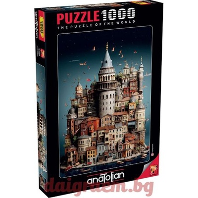 Anatolian Пъзел anatolian 1158 - 1000 части - Галата (p1158)